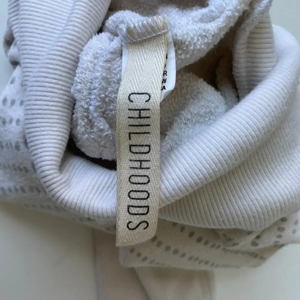 Childhoods Clothing Skinny Sweats - Mint Seafoam Dash Dot - 18-24M